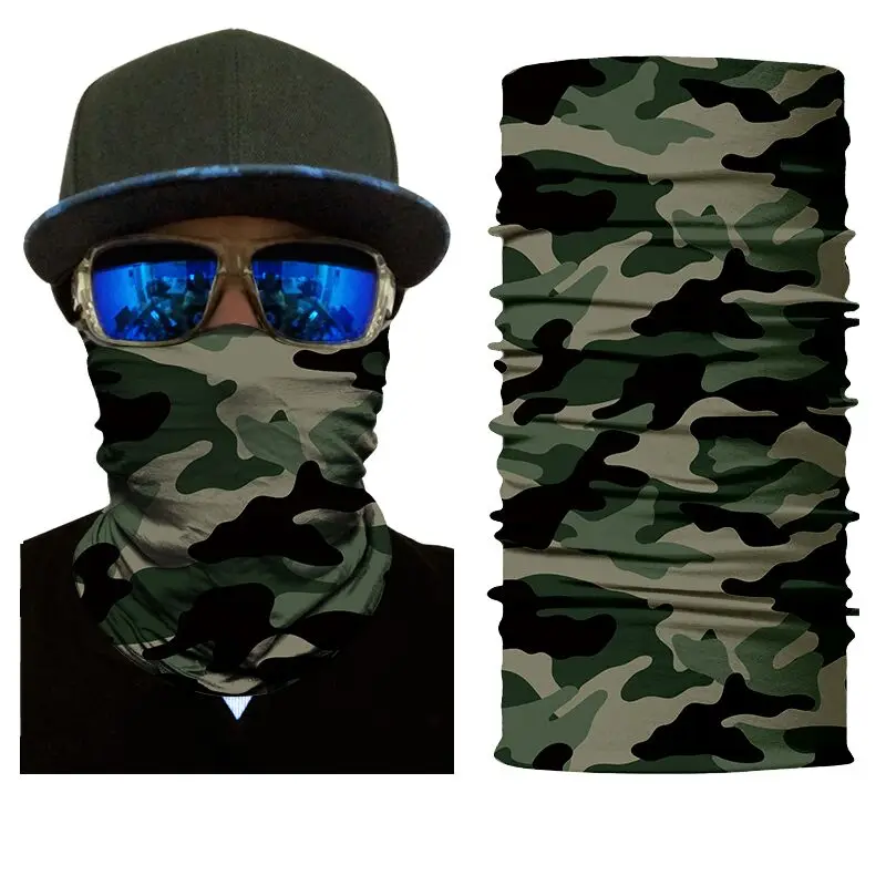 Motorcycle Face Shield Sun Mask Balaclava Festival Sparty Scarf Outdoor Ride Bandanas Sport Motorbike Scarves 