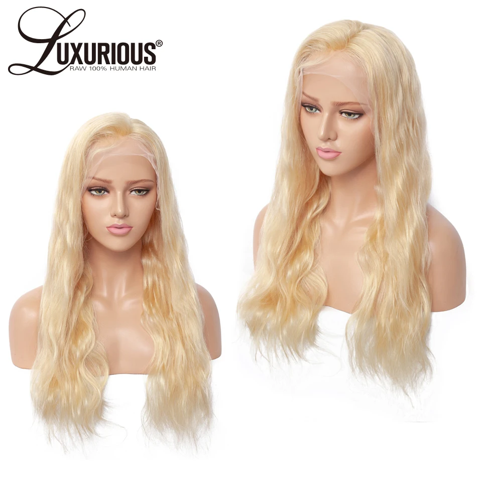 Luxurious-613 color-body wave -lace front wig -150 density -1-1