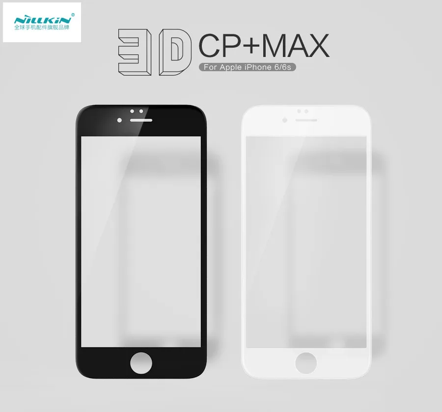 

Nillkin 3D CP+ MAX Full Cover Tempered Glass For iPhone 6 Anti-Burst Screen Protector For iPhone 6S 4.7'' 6S Plus 5.5"