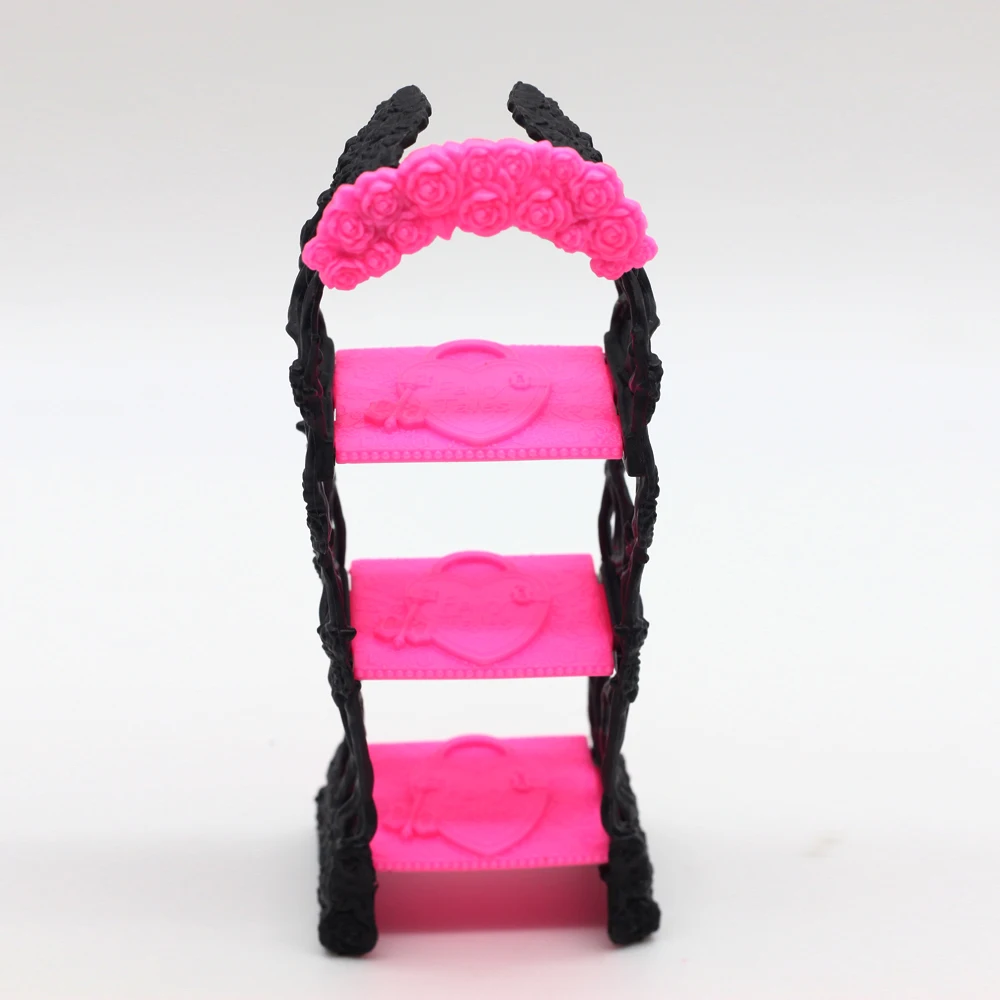 Стеллаж для обуви игрового домика 1/6 куклы Барби стеллаж хранения кукол Monster High