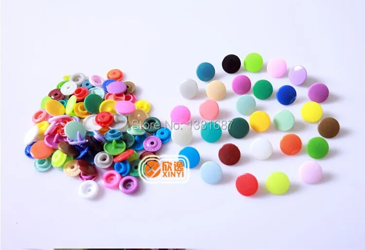 Разные цвета; 500 штук; KAM T5; Детские кнопки; аксессуары для одежды; всего 25 цветов
