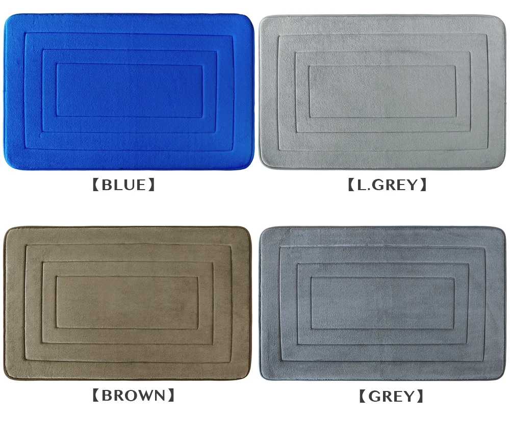 Alfombra entera antideslizante de espuma de alta calidad para baño