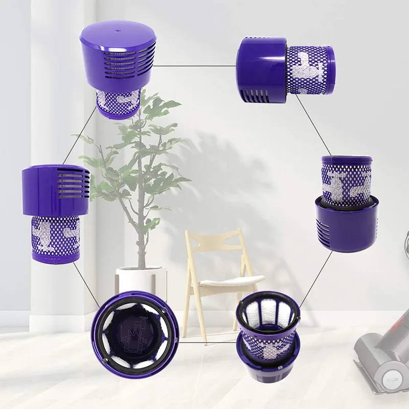 Моющийся большой фильтр для Dyson V10 Sv12 Циклон животного абсолютный полный чистый беспроводной пылесос, заменить фильтр