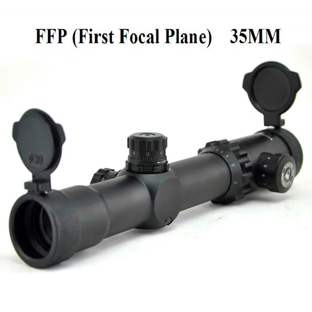 Visionking 1 10X30 FFP прицел 35 мм цель дальний Снайперский светящаяся сетка охотничий