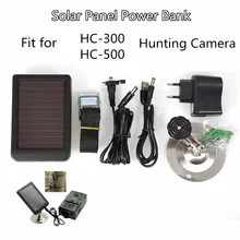 Suntekcam HC300M HC350M HC550M HC550G HC700G Внешняя Солнечная мощность ed Панель зарядное устройство для охоты ловушки для фотоаппаратов блок питания