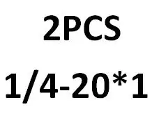 1/4-20*3/8,1/2,5/8. 3 Зубья 304 из нержавеющей стали британские шестигранные болты, GB5783 UNC американские шестигранные винты - Цвет: Бронза