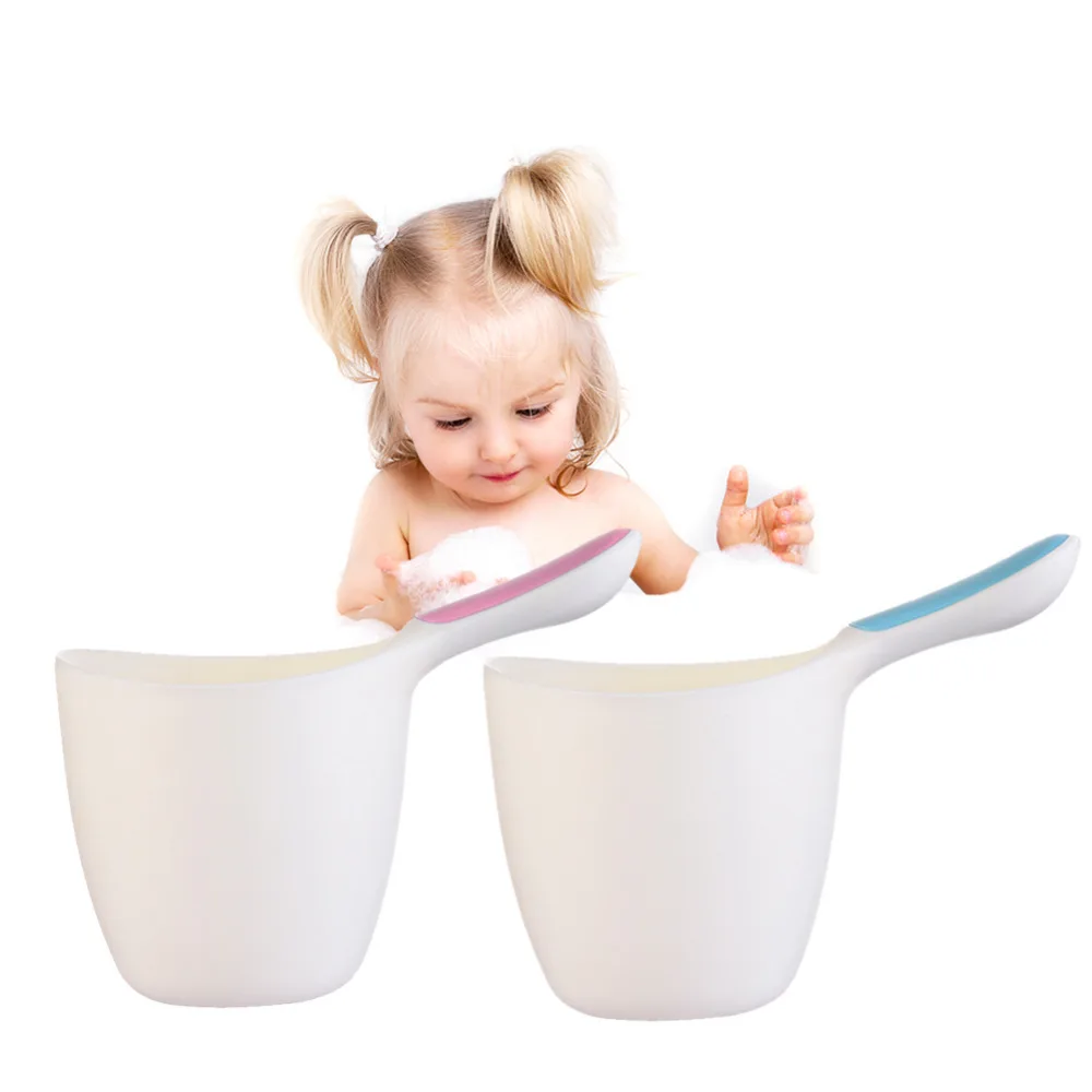 

New Baby Child Wash Hair Eye Shield Shampoo Rinse Cup High Quality Bath Product Thickened New Style Water Ladle Scoop for Kids