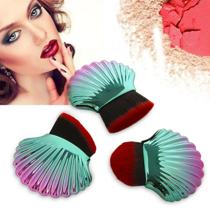 

3pcs Big Shell Pro Makeup Brushes Powder Foundation Blush Cosmetic Beauty Makeup Brush Set Face Beauty Maquiagem Tool