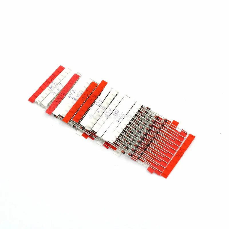 70Pcs 14 Values 1W Zener Diode Assorted kit Assortment Set 3.3V~30V CL