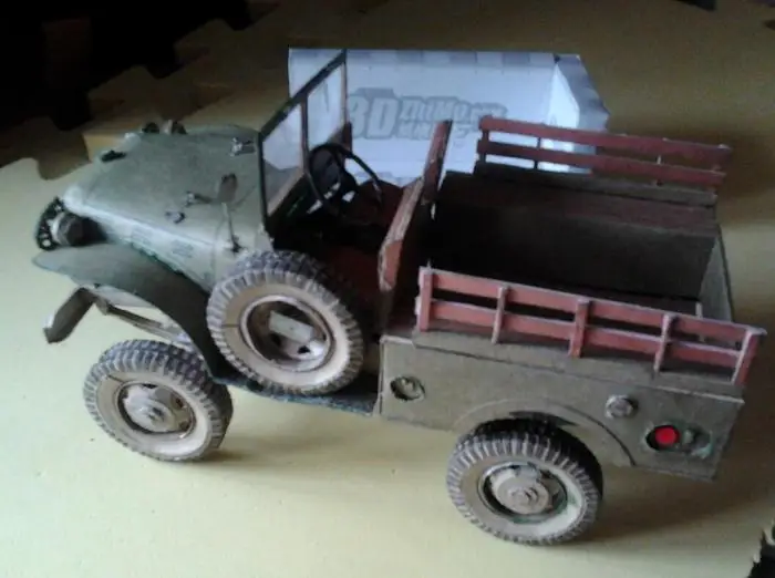 

World War II Dodge Dodge WC-513D Paper Model DIY