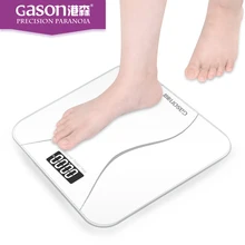 GASON A2 Bathroom floor scales smart household electronic digital Body bariatric LCD HD display Division value 180kg=400lb