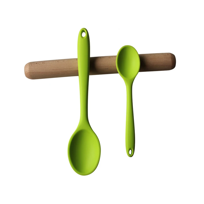 

TTLIFE 1PC 27*8.5*5.9cm Large Silicone Spoons For Cooking Long Handle Spoon Kitchen Ladle High Grade Mixing Spoon Kitchen Tools