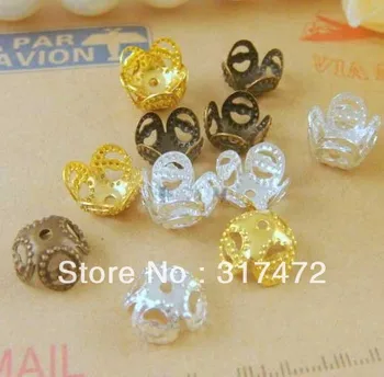 

Wholesale!! 10mm Gold Tone Filigree Bead Caps/ Metal Caps DIY Jewelry Findings