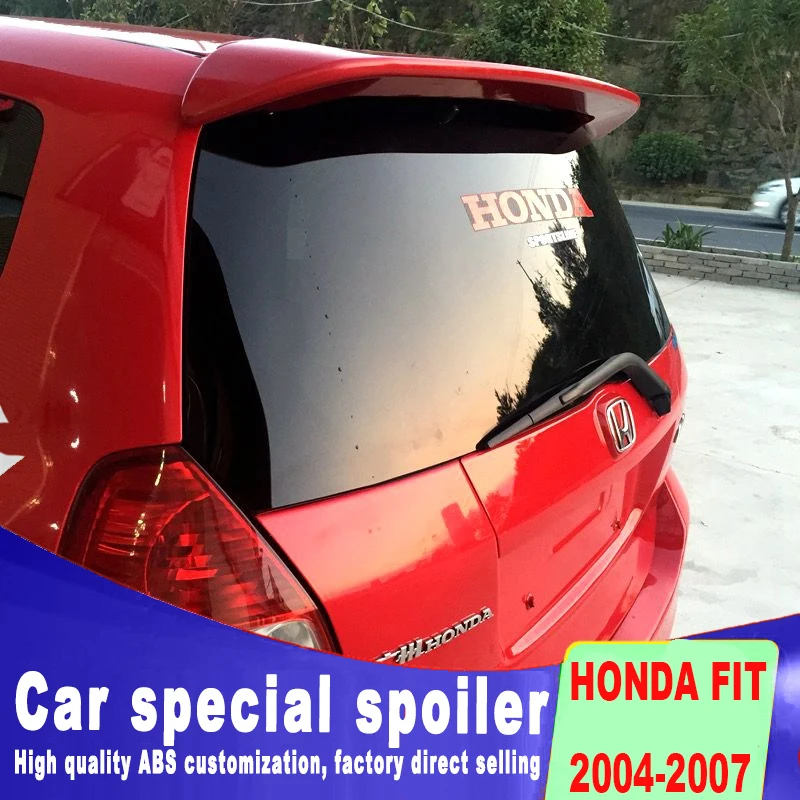 Спойлер на заднее окно спойлер для honda fit 2004 2005 2006 2007 от праймера|Спойлеры и крылья|