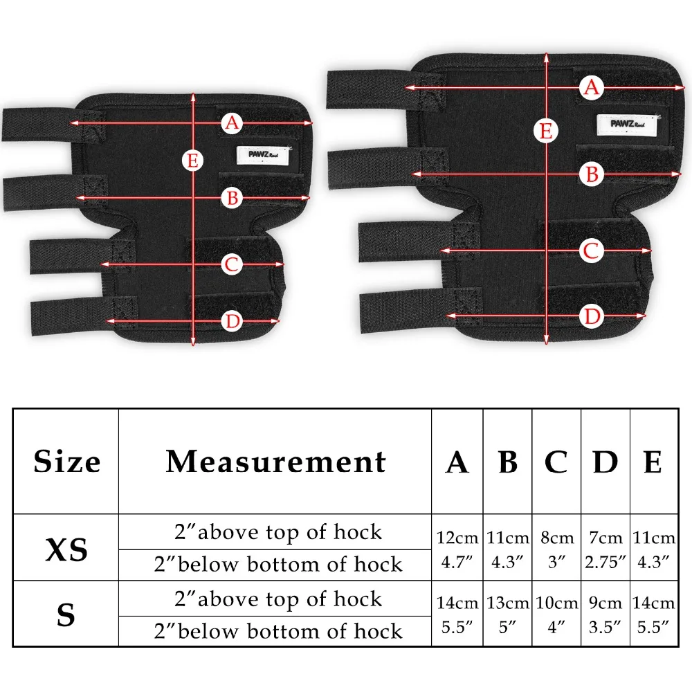 2 шт. наколенники для домашних собак, поддерживающие фиксаторы для задних лап, дышащие, Hock Joint wrap, травма, восстановление ног, 4 размера, защита для собак, поддержка s