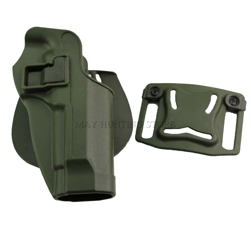 

Free Shipping Hunting Tactical Airsoft Paintball Right handed Gun Holster For Beretta M92 M9 Waist Belt Gun Pouch Case