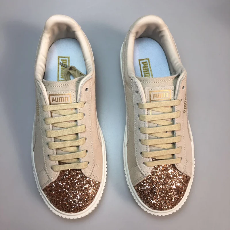 20182018 Новый PUMA Suede Platform щебень Jewel Для женщин кроссовки Rihanna классический цвет тон