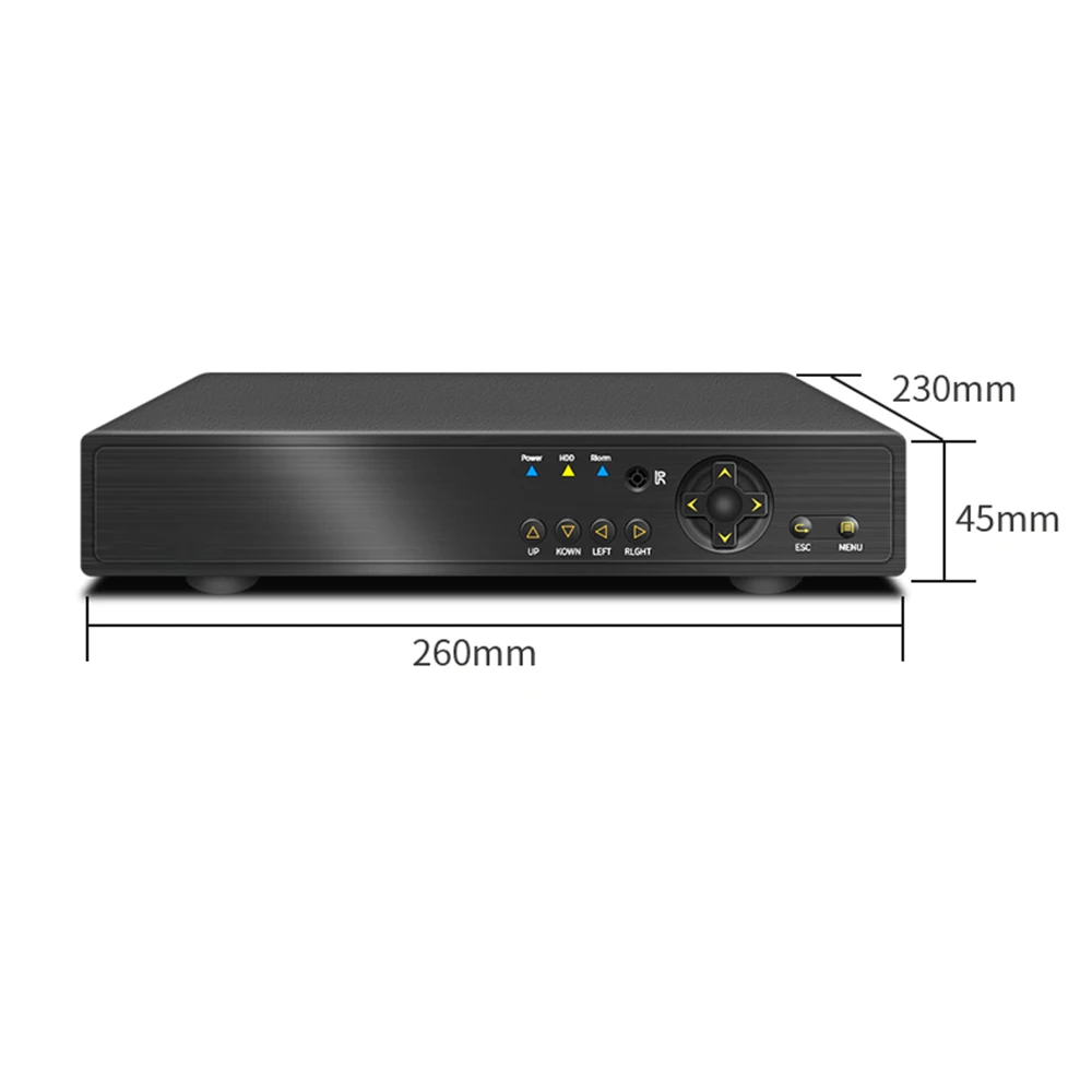 Камера видеонаблюдения YiiSPO инфракрасная камера безопасности 8 каналов POE 1080P IP 2