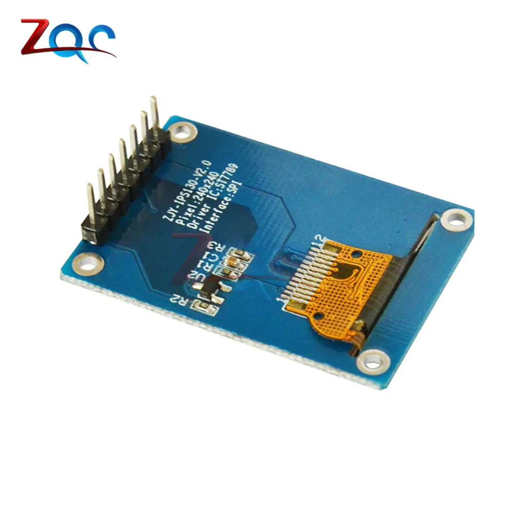 1 3 дюймовый IPS HD TFT ST7789 Привод IC 240*240 SPI коммуникация В напряжение 4 проводной