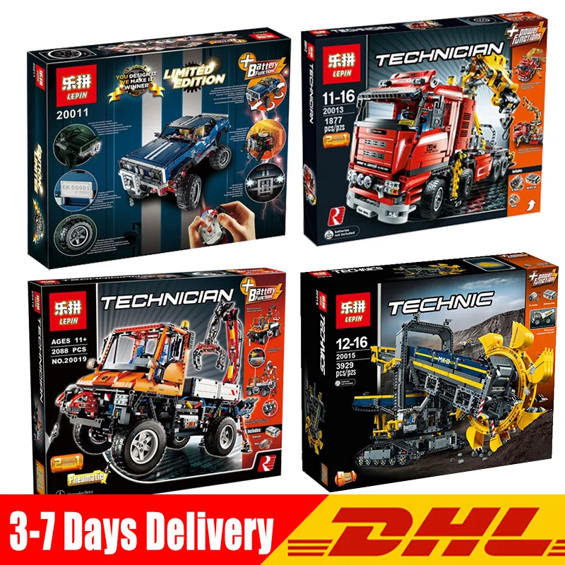 

Moc LegoINGLY 41999 8258 8110 42055 Lepin 20011 20013 20019 20015 Technic Remote Control Electric Building Blocks Toys