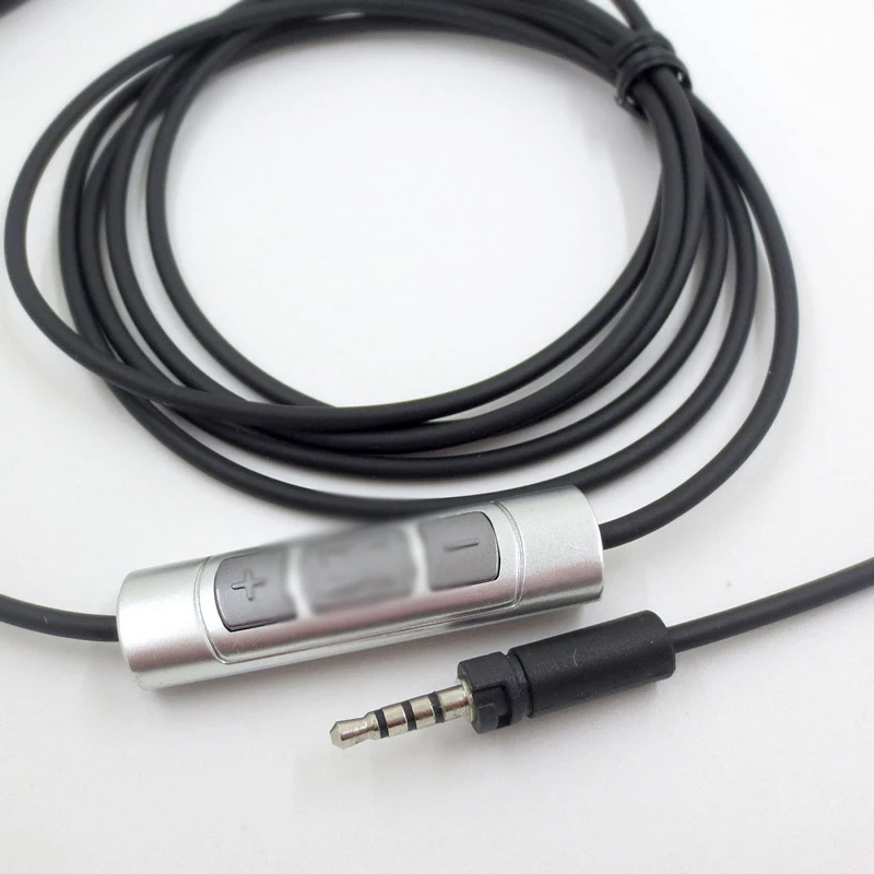 For Sennheiser Momentum 1 0 2 0 Earphones Upgraded Replacement Audio Cable with Mic for Huawei mate 20 iPhone X Headphone