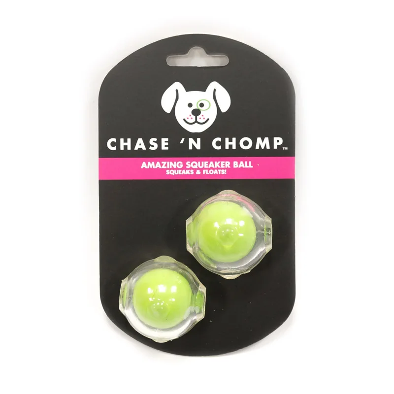CAITEC Dog Squeaky Toys Mini Squeaking Ball Floatable Soft Springy for Tossing and Chasing Suitable for Mini or Small Dogs 4