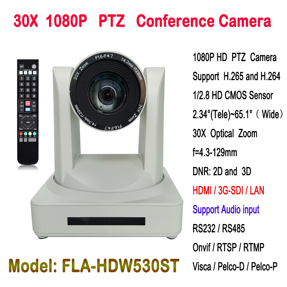 Buy 1080p PTZ 3G SDI HDMI 30X Optical Zoom IP