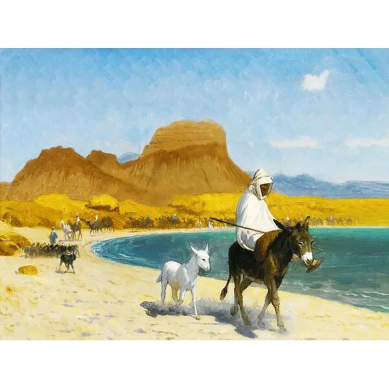 

Artist hand-painted art abstract oil painting Traveler canvas painting Painting For living room Home decorative painting