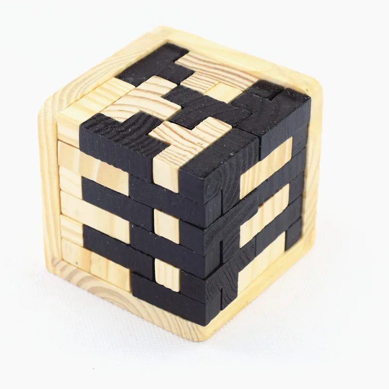 Fidget magic Cube Desk wooden Puzzles Toys & Magic Cube Anti gift ...