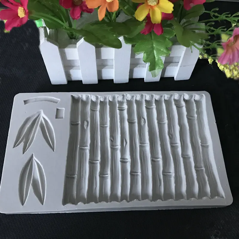 Sugarcraft бамбуковая силиконовая форма для помадки инструменты украшения торта