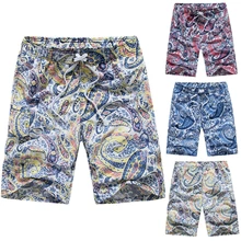 JAYCOSIN мужские повседневные летние в этническом стиле с принтом для пляжного серфинга плавательные свободные шорты Прямая поставка 19JUN11