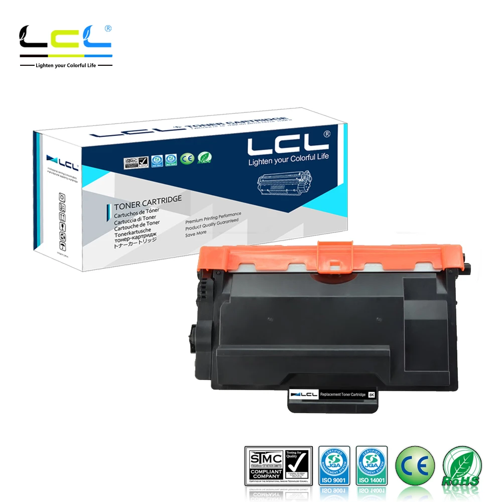 Тонер-картридж LCL TN850 TN820 TN3480 TN3430 TN62J TN61J (1 шт. в упаковке черный) совместимый с Brother