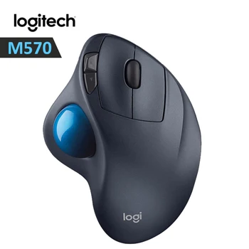 

Logitech M570 Wireless Trackball Wireless Mouse Gaming Mice Super Powered