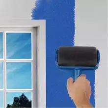 

8pcs Multi-Use DIY Plastering Trowel Room Painting Roller Brush Whitewashing Hand Tool Set for Home Wall Renovation Decoration