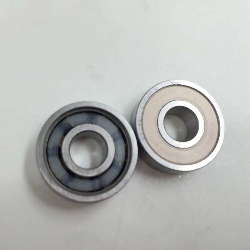 8pc/set Ceramic red Skateboard bearing 608-rs 8*22*7 mm Super fast Ceramic bearing for Inline skates Skateboard Scooters