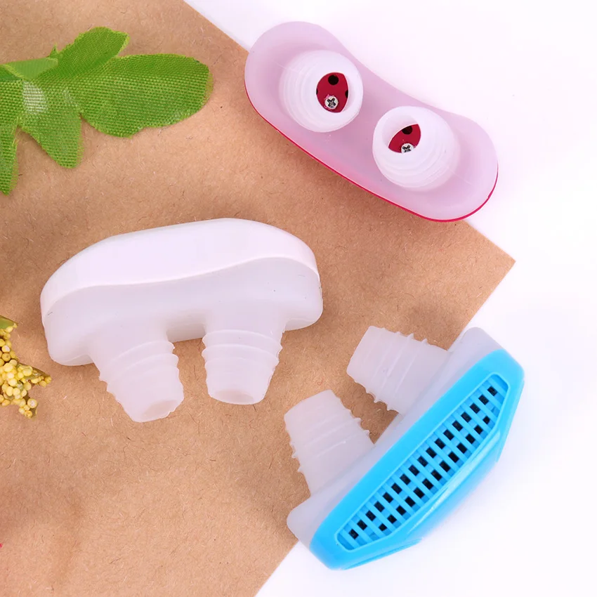 Relieve Snoring Nose Snore Stopping Breathing Apparatus Guard Sleeping Aid Mini Snoring Device Anti Snore Silicone