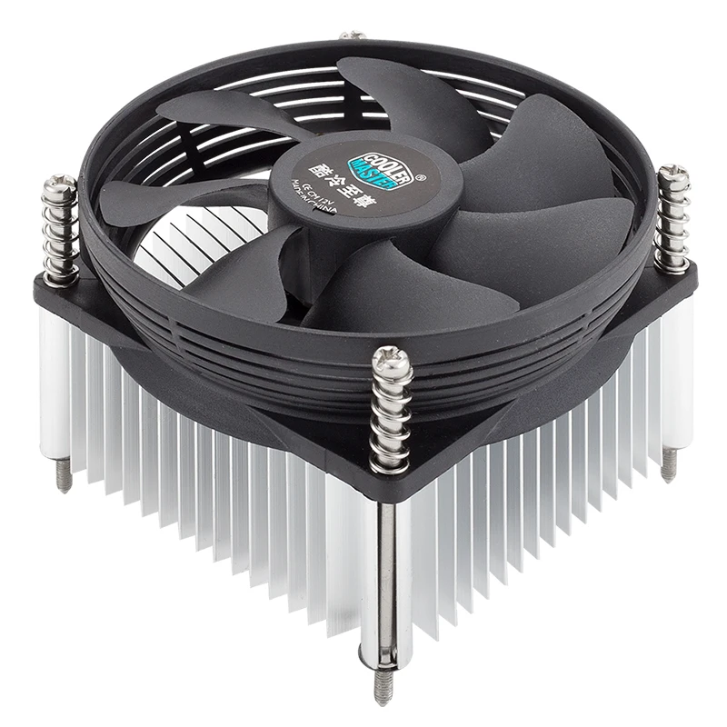 Кулер Cooler Master A95 Мини кулер для процессора 95 мм тихий 3pin вентилятор для Intel LGA 775 радиатор процессора 9,5 см вентилятор охлаждения ПК