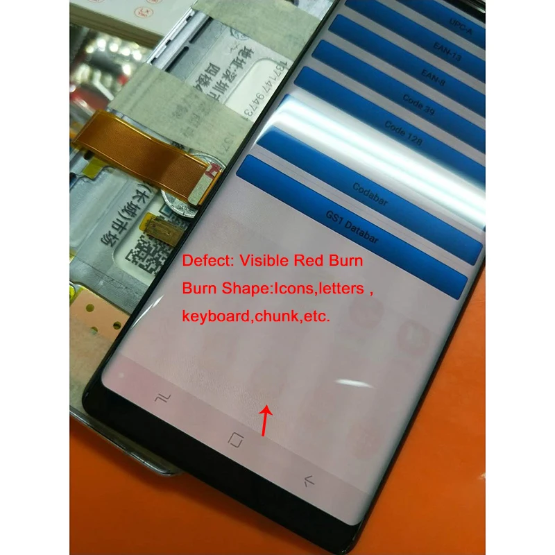 Оригинальный сменный жк дисплей amoled 6 3 дюйма для SAMSUNG GALAXY Note 8 + дигитайзер