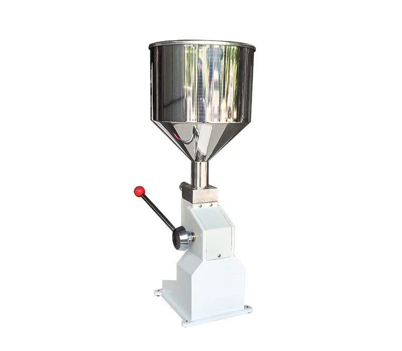 

Manual paste piston filling machine liquid object filler equipment for viscous food,chemical,medicals&beverage bottle packing.