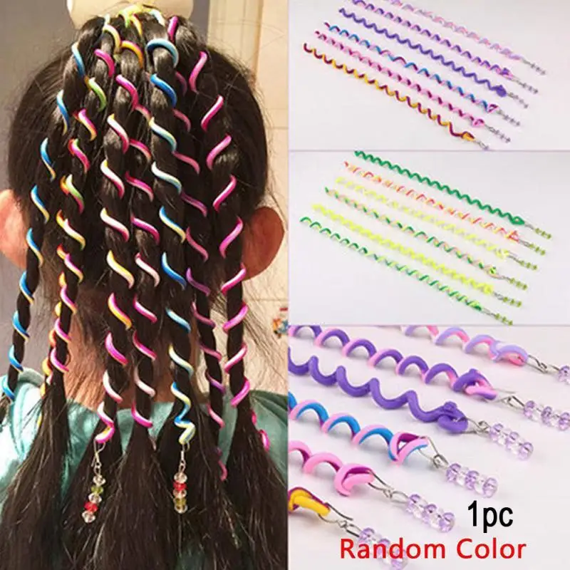 

1PC Plastic Long Styling Barber Salon Tool Hairdressing Spiral Hair Perm Rod Small 27cm Easy to use