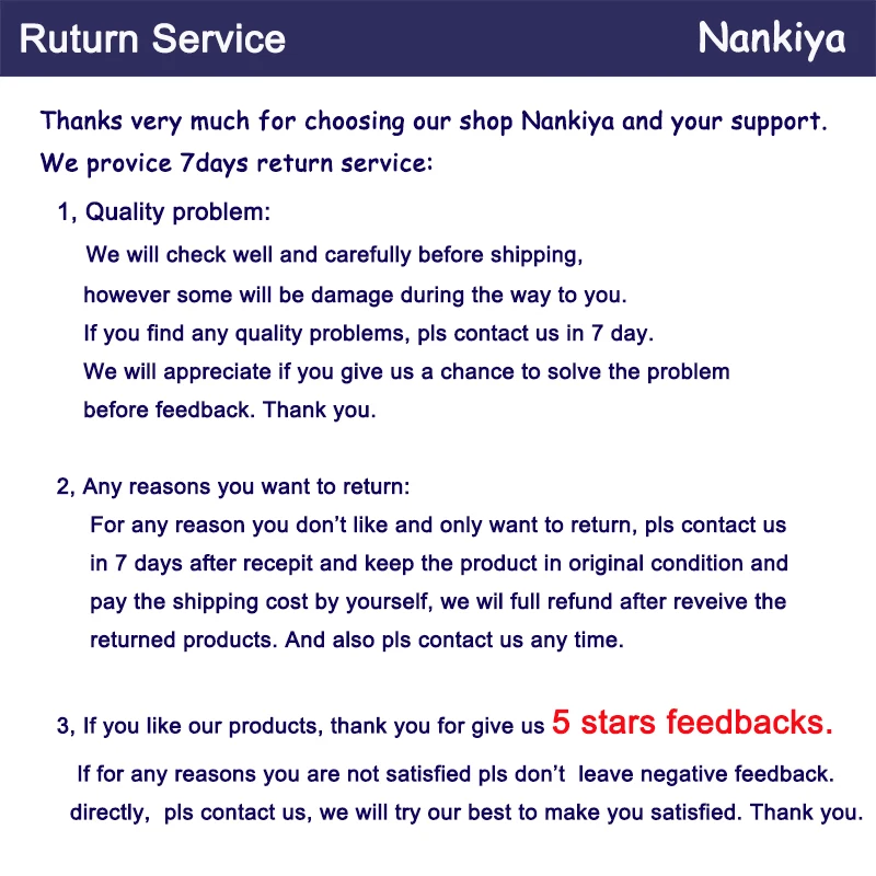 Ruturn Service