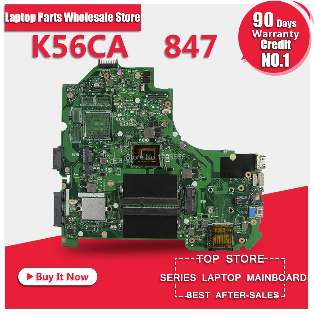 

100% working for ASUS buy K56CA motherboard 847 CPU online Fully tested