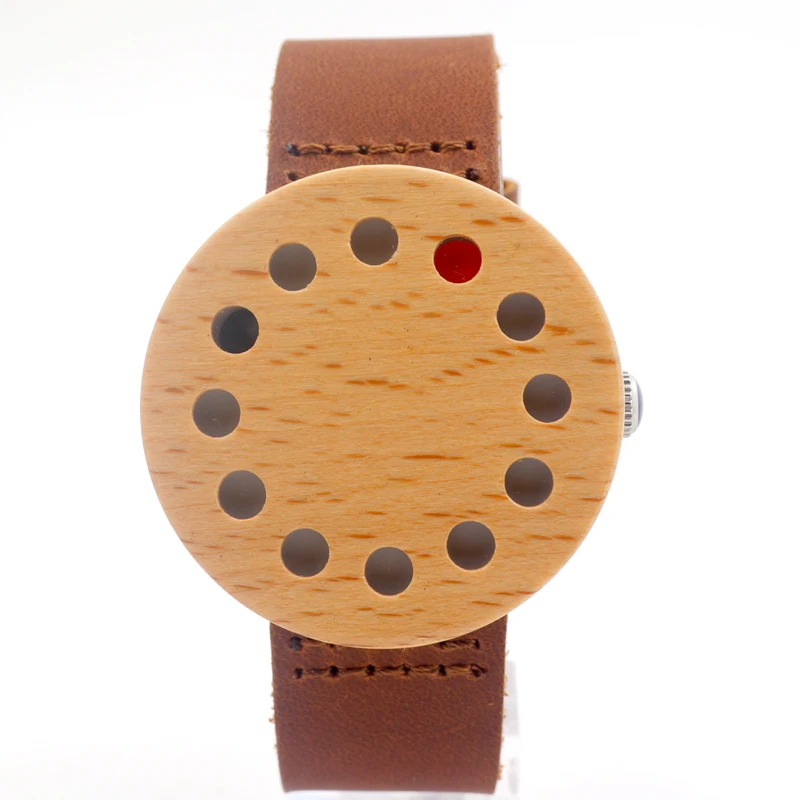BOBO BIRD V-C10 12 Holds Design Watches Wood&Stainless Steel Quartz Mens Women Wood Watches Top Brand Luxury kol saati