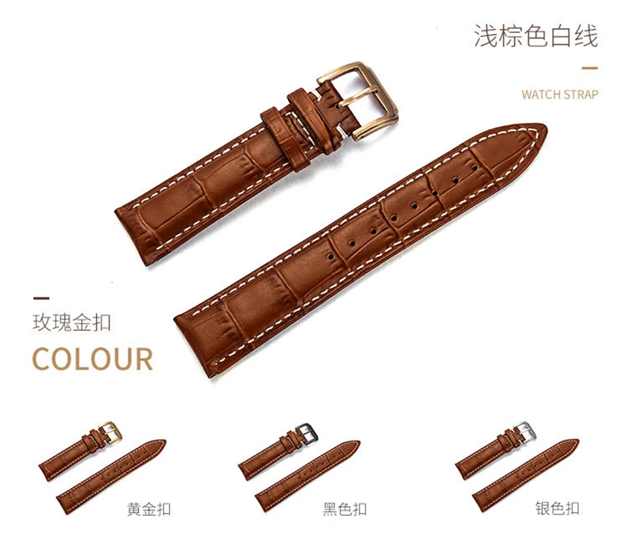 Genuine Leather Watch Band Strap for Samsung Galaxy gear s3/Sport Galaxy 42 46 Active Band 19mm 20m 24mm leather 22mm band quick