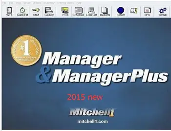 

2015 newest Mitchell Manager & ManagerPlus 5.9 full techinal support with 1pcs dvd disk free airmail ship
