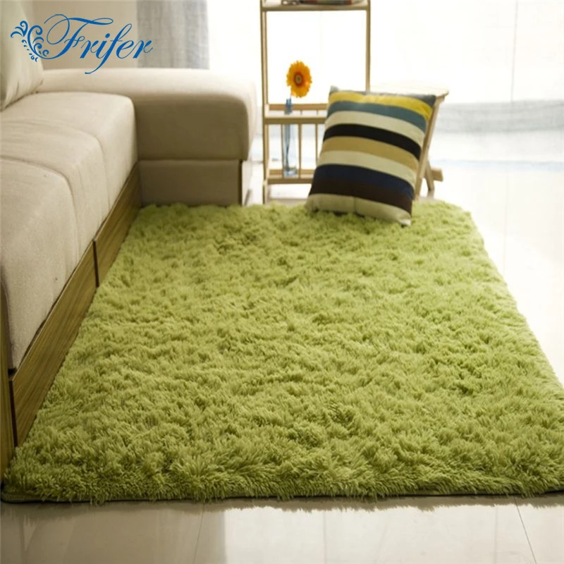 Super Soft Silk Artificial Wool Rug Indoor Modern Shag Area Rug Silky Rugs Bedroom Floor Mat Baby Nursery Rug Children Carpet ÙØ´Ø§ÙØ© Aliexpress