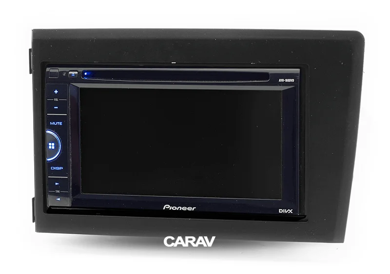 CARAV 11-587 Одежда высшего качества Радио панель для VOLVO S60 2000-2004; V70, XC70 2001-2004 рамка для DVD CD отделка Установка комплект
