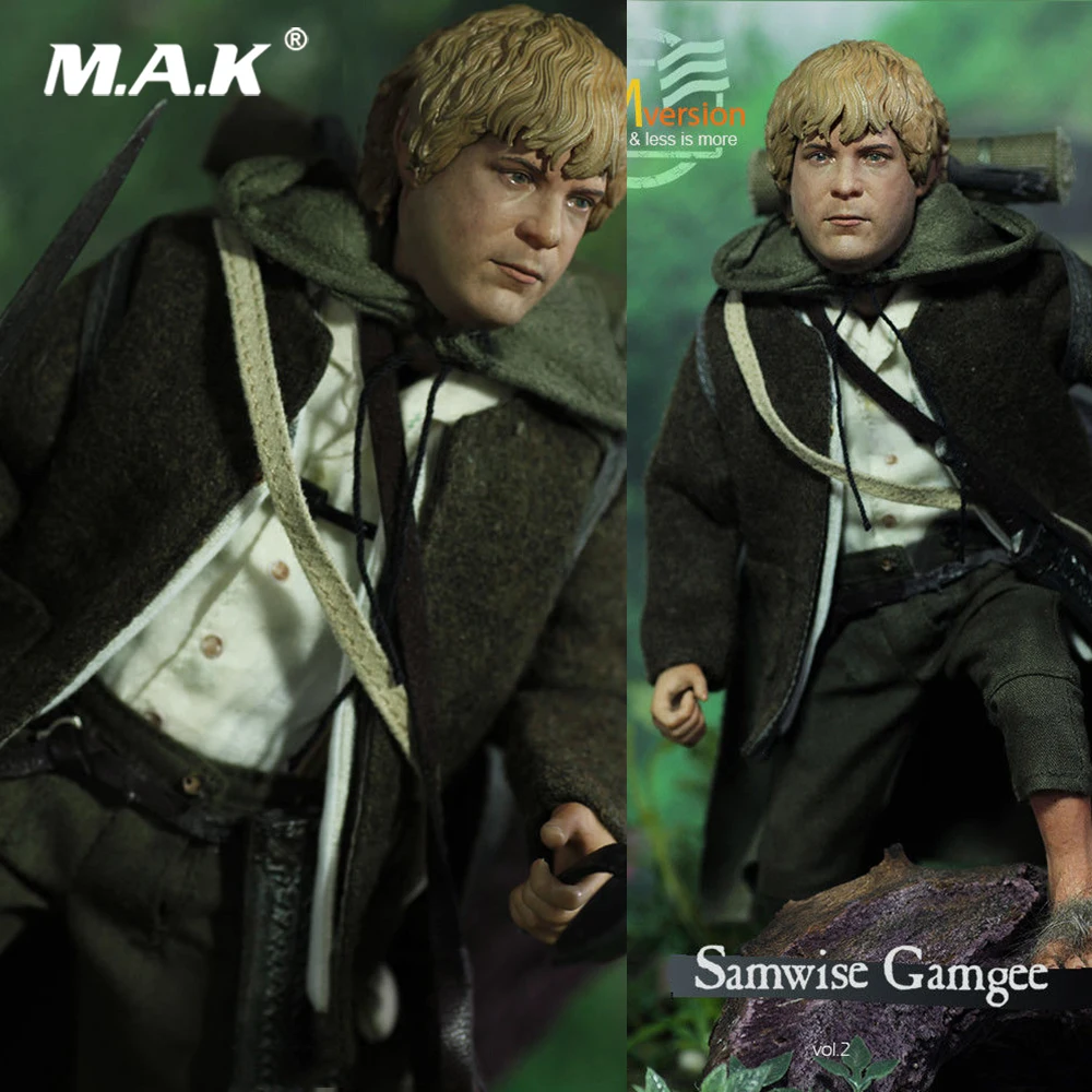 

Collectible Full Set Figure 1/6 LOTR015S The Lord of the Rings Series Samwise Gamgee Sam Slim Version Model Toys for Fans Gift