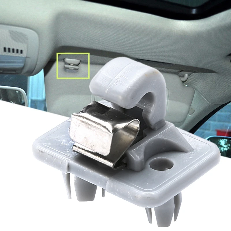 1pc Car Interior Sun Visor Clip Hook Bracket For A1 A3 A4 A5 Q3 Q5 TT