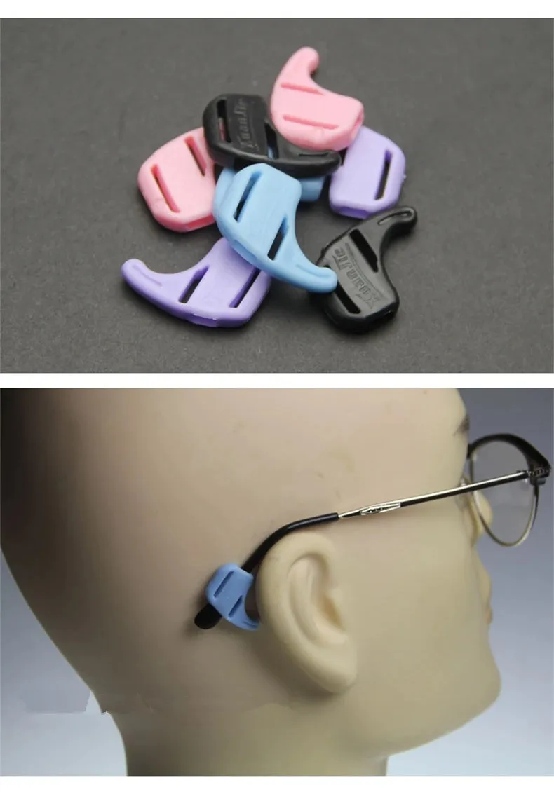 New Soft Silicone Ear Hook Glasses Eyewear slip sets Anti slip